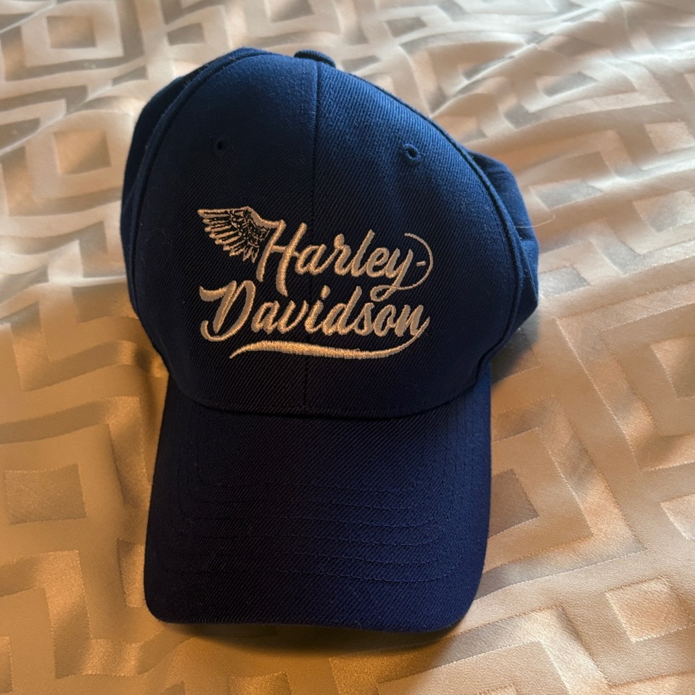 Harley-Davidson Royal Blue Cap with White Logo